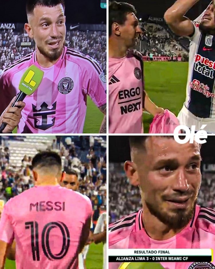 b体育官网-利马联盟球员谈与梅西换球衣：这是梦想成真，他是我的偶像